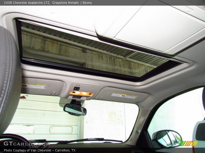 Graystone Metallic / Ebony 2008 Chevrolet Avalanche LTZ