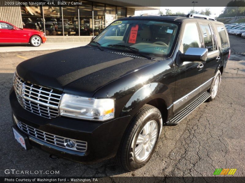Black / Camel 2009 Lincoln Navigator 4x4