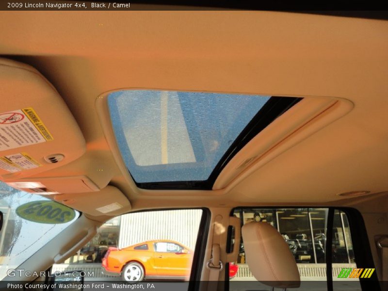 Black / Camel 2009 Lincoln Navigator 4x4