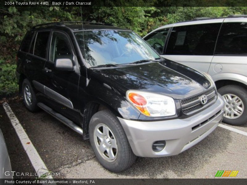 Black / Dark Charcoal 2004 Toyota RAV4 4WD