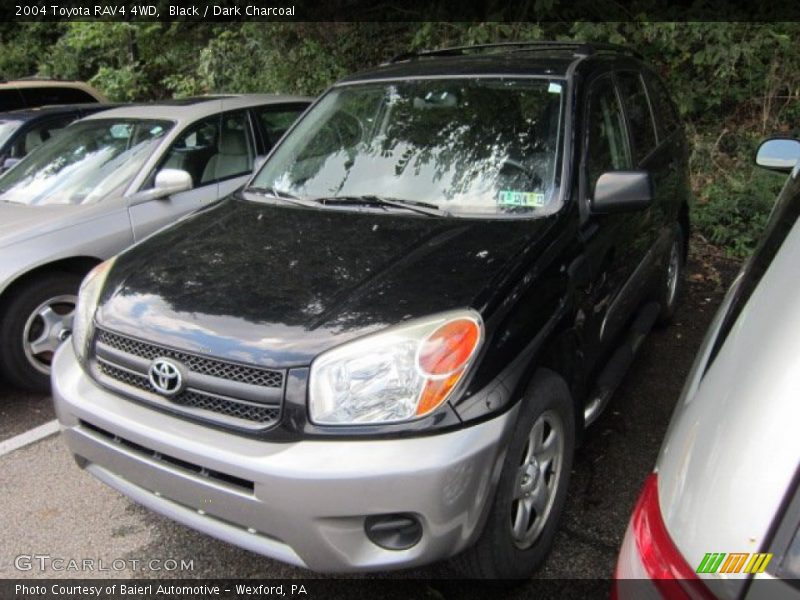 Black / Dark Charcoal 2004 Toyota RAV4 4WD