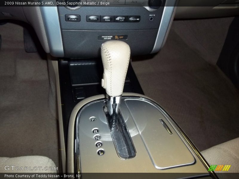 Deep Sapphire Metallic / Beige 2009 Nissan Murano S AWD