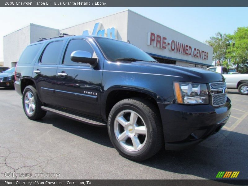 Blue Granite Metallic / Ebony 2008 Chevrolet Tahoe LT