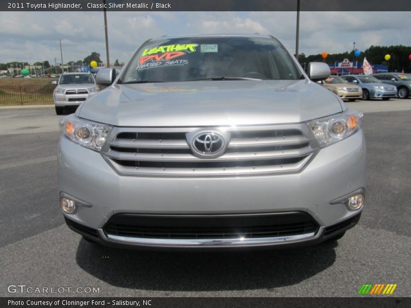 Classic Silver Metallic / Black 2011 Toyota Highlander