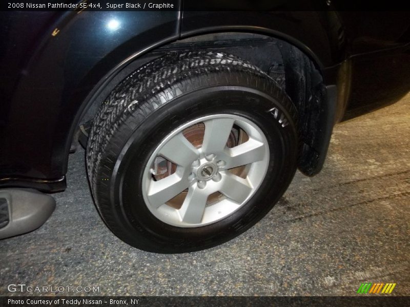 Super Black / Graphite 2008 Nissan Pathfinder SE 4x4