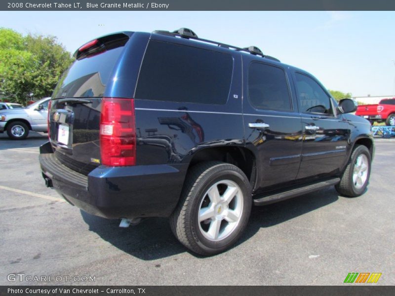 Blue Granite Metallic / Ebony 2008 Chevrolet Tahoe LT