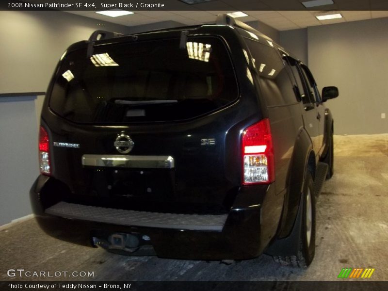Super Black / Graphite 2008 Nissan Pathfinder SE 4x4