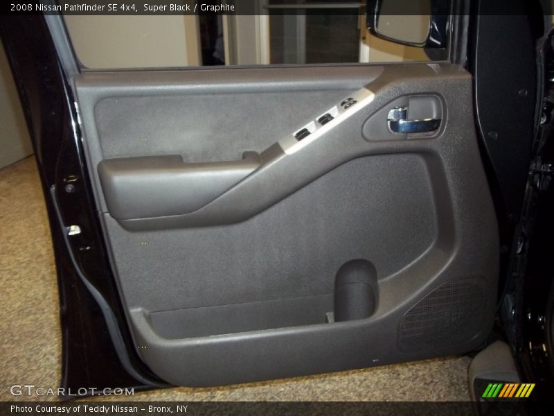 Super Black / Graphite 2008 Nissan Pathfinder SE 4x4