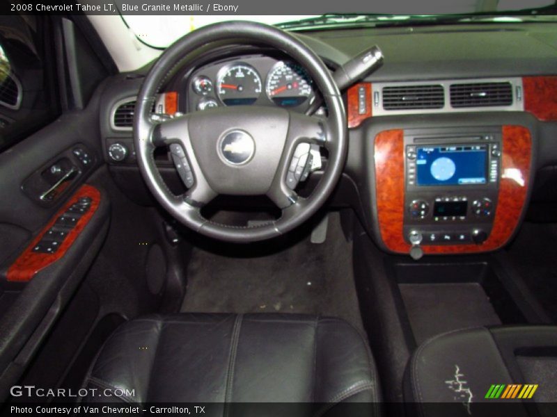 Blue Granite Metallic / Ebony 2008 Chevrolet Tahoe LT