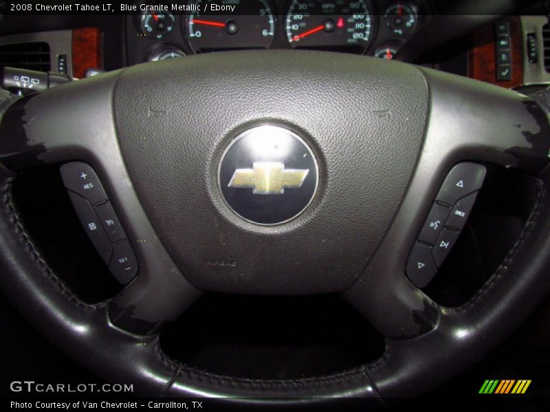 Blue Granite Metallic / Ebony 2008 Chevrolet Tahoe LT