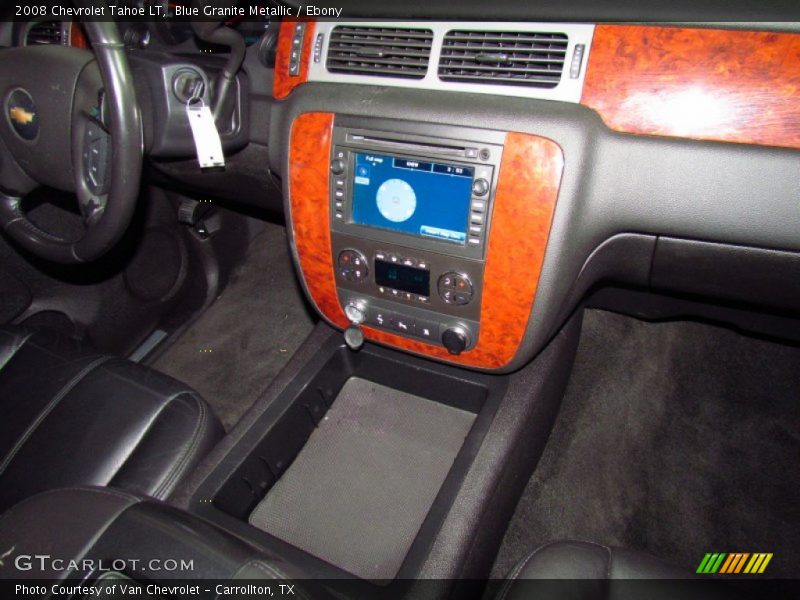 Blue Granite Metallic / Ebony 2008 Chevrolet Tahoe LT
