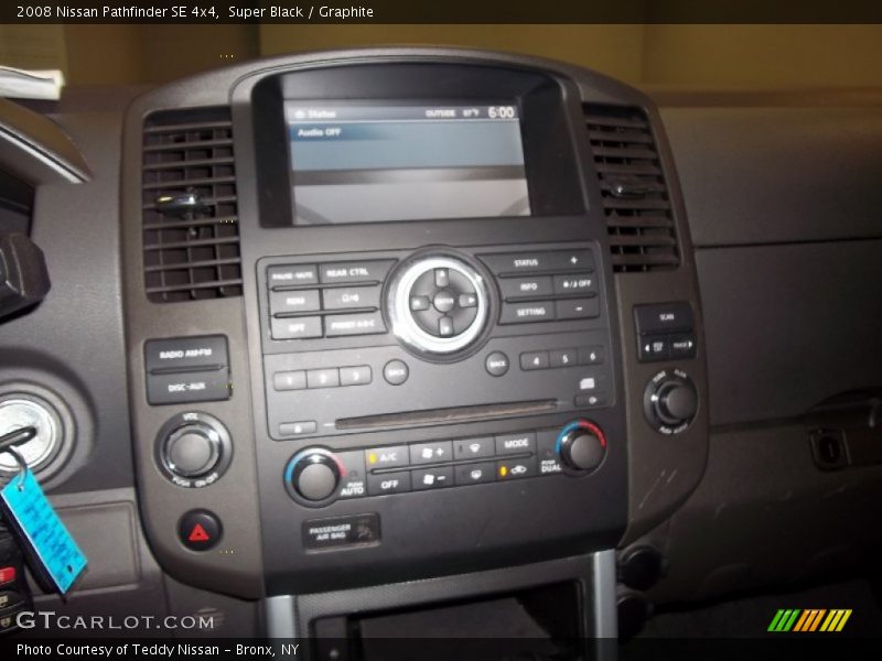 Super Black / Graphite 2008 Nissan Pathfinder SE 4x4