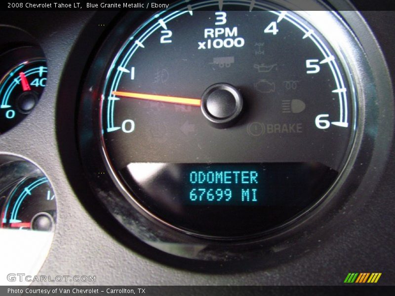 Blue Granite Metallic / Ebony 2008 Chevrolet Tahoe LT