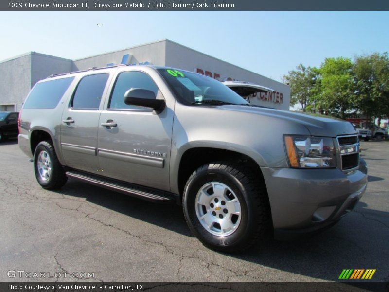 Greystone Metallic / Light Titanium/Dark Titanium 2009 Chevrolet Suburban LT