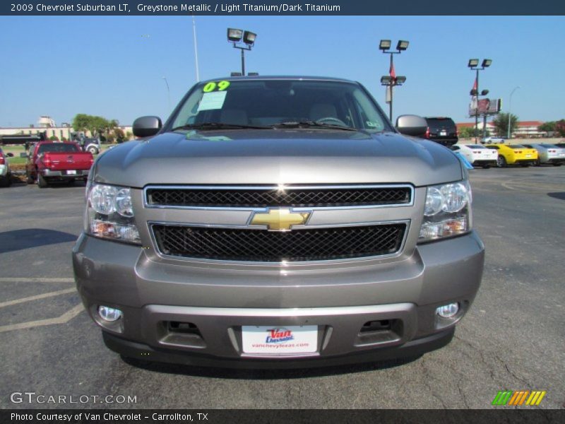 Greystone Metallic / Light Titanium/Dark Titanium 2009 Chevrolet Suburban LT
