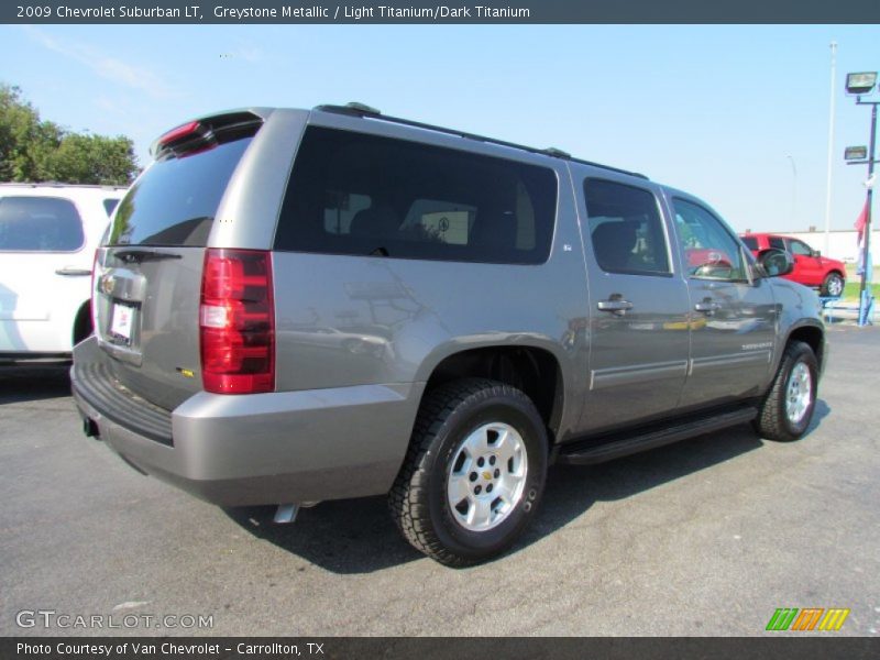 Greystone Metallic / Light Titanium/Dark Titanium 2009 Chevrolet Suburban LT