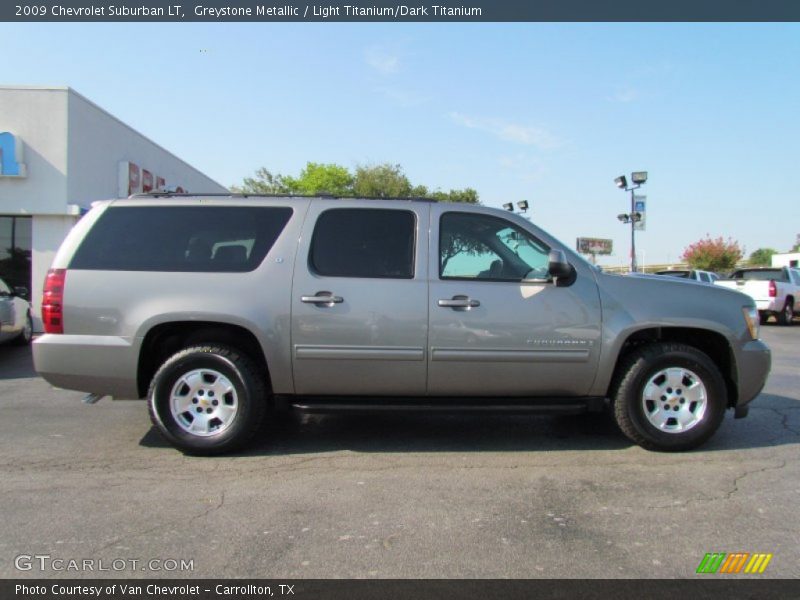 Greystone Metallic / Light Titanium/Dark Titanium 2009 Chevrolet Suburban LT