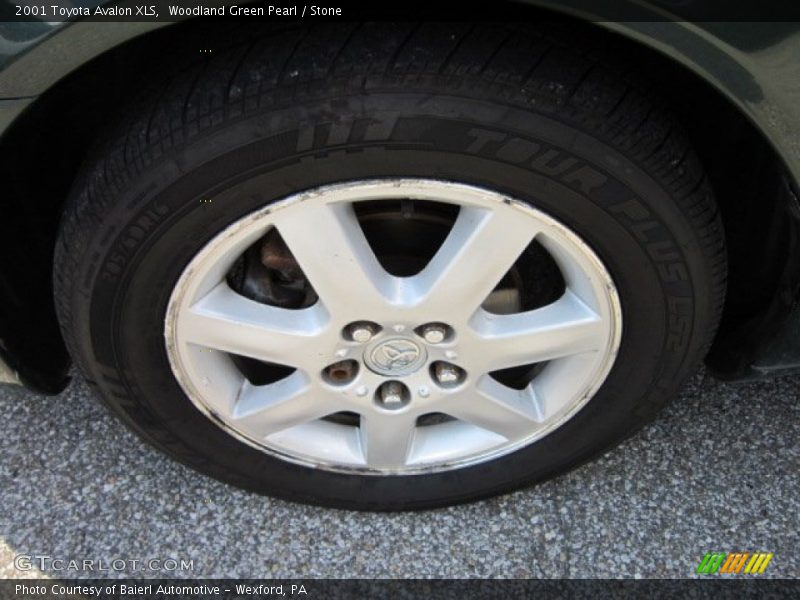 Woodland Green Pearl / Stone 2001 Toyota Avalon XLS