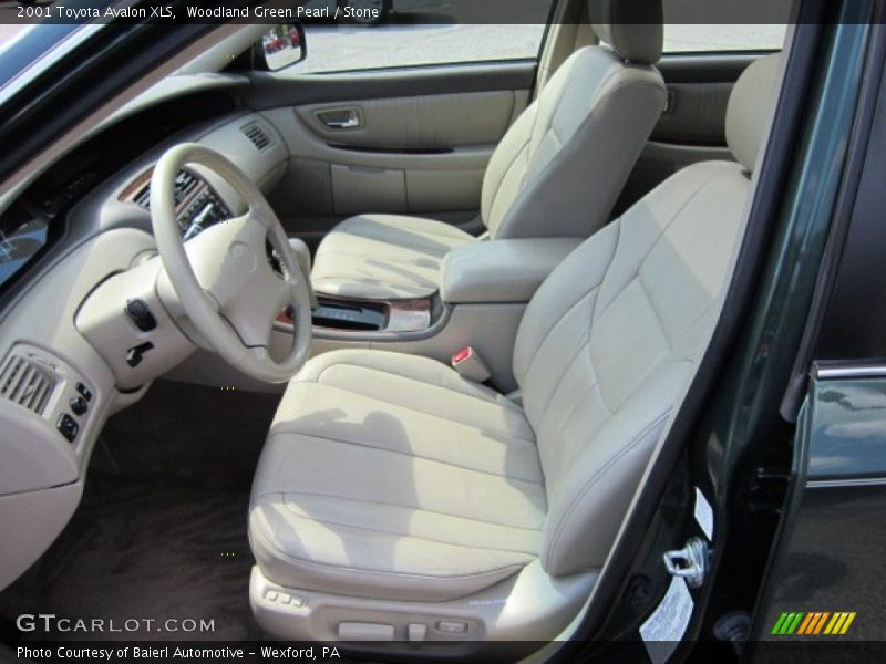 Woodland Green Pearl / Stone 2001 Toyota Avalon XLS