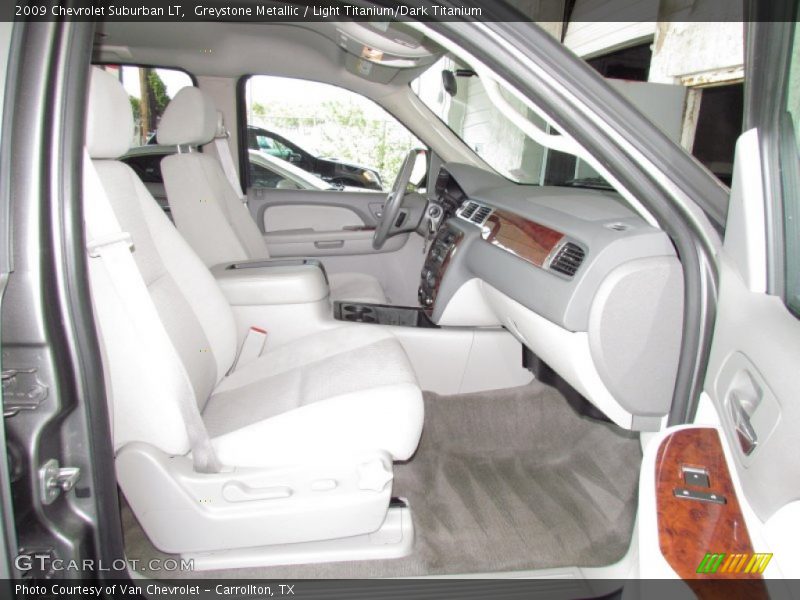 Greystone Metallic / Light Titanium/Dark Titanium 2009 Chevrolet Suburban LT
