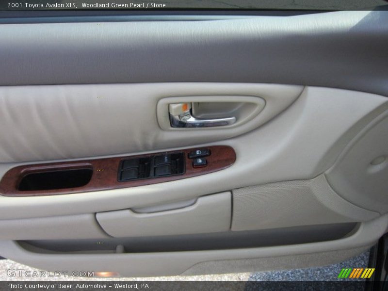 Woodland Green Pearl / Stone 2001 Toyota Avalon XLS