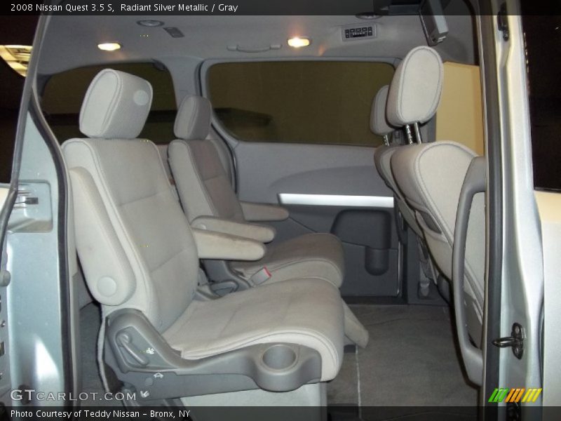 Radiant Silver Metallic / Gray 2008 Nissan Quest 3.5 S