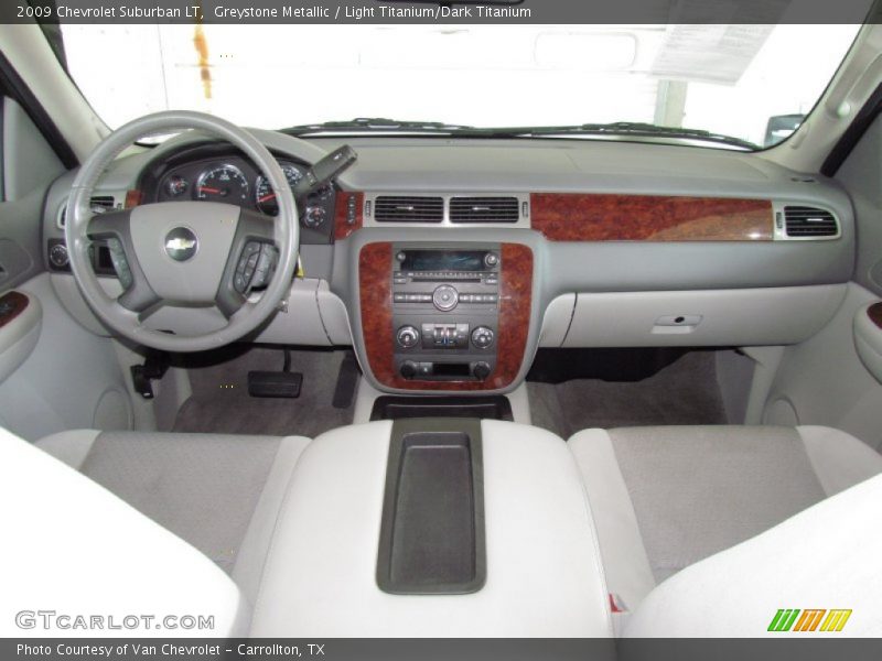 Greystone Metallic / Light Titanium/Dark Titanium 2009 Chevrolet Suburban LT