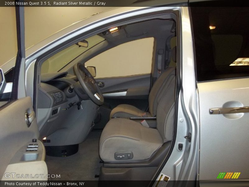 Radiant Silver Metallic / Gray 2008 Nissan Quest 3.5 S