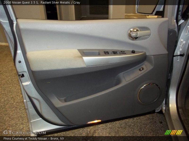 Radiant Silver Metallic / Gray 2008 Nissan Quest 3.5 S