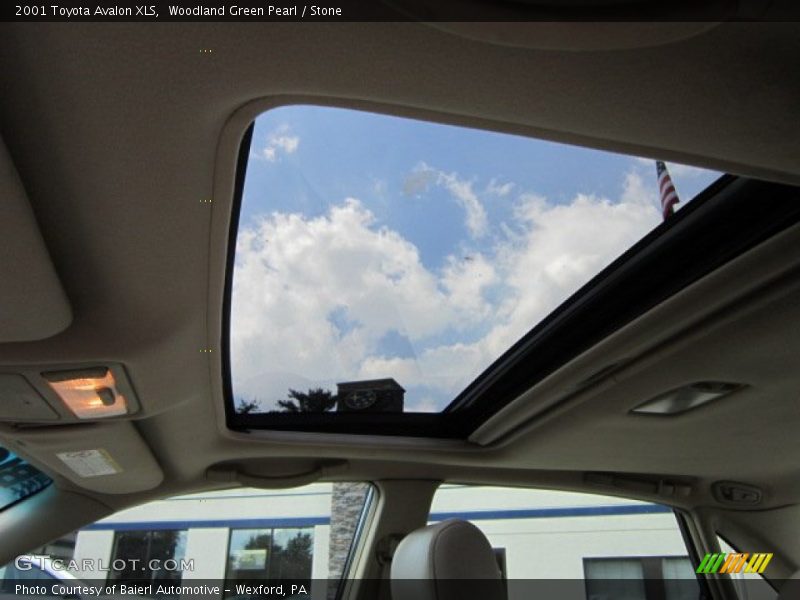 Woodland Green Pearl / Stone 2001 Toyota Avalon XLS