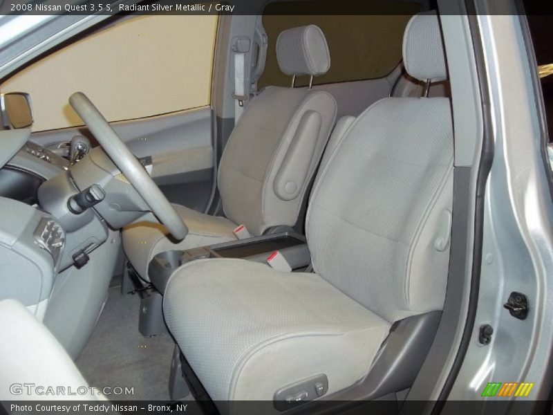 Radiant Silver Metallic / Gray 2008 Nissan Quest 3.5 S