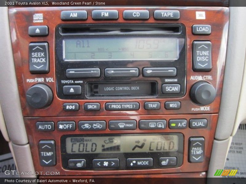 Woodland Green Pearl / Stone 2001 Toyota Avalon XLS