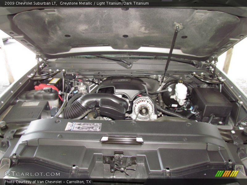 Greystone Metallic / Light Titanium/Dark Titanium 2009 Chevrolet Suburban LT