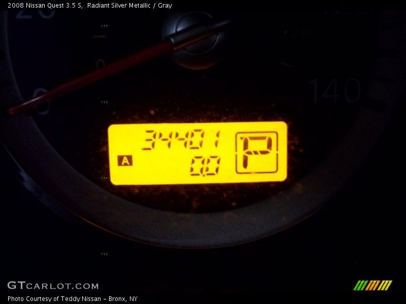 Radiant Silver Metallic / Gray 2008 Nissan Quest 3.5 S
