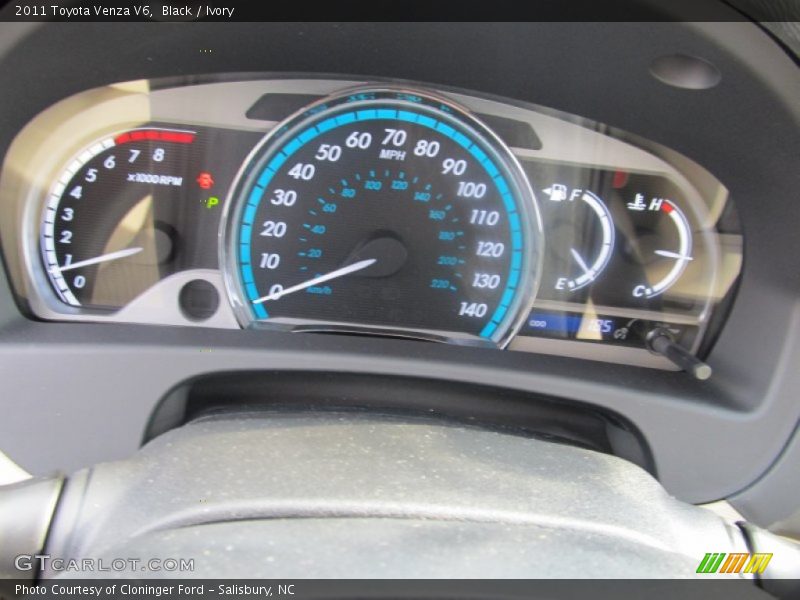 Black / Ivory 2011 Toyota Venza V6