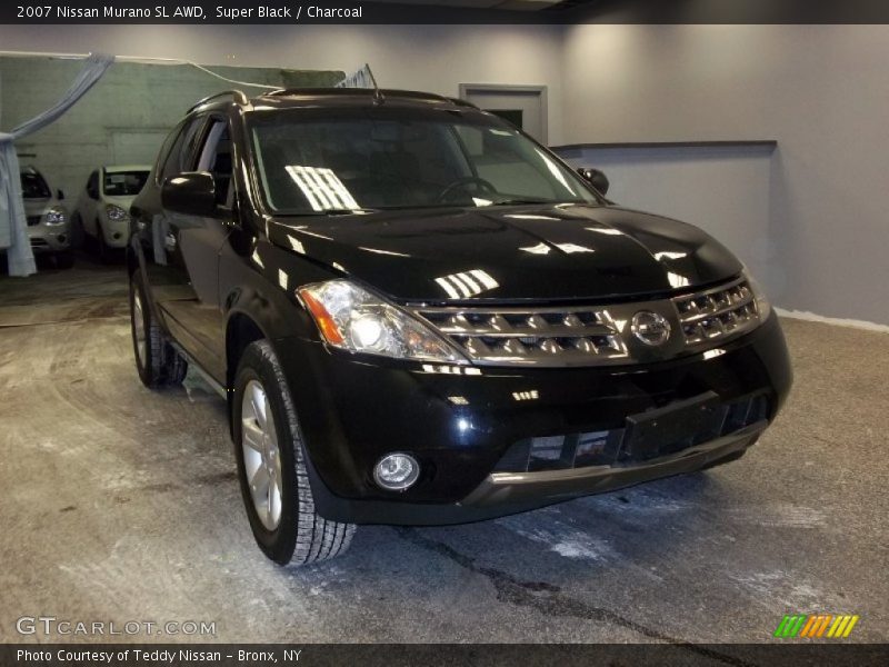 Super Black / Charcoal 2007 Nissan Murano SL AWD