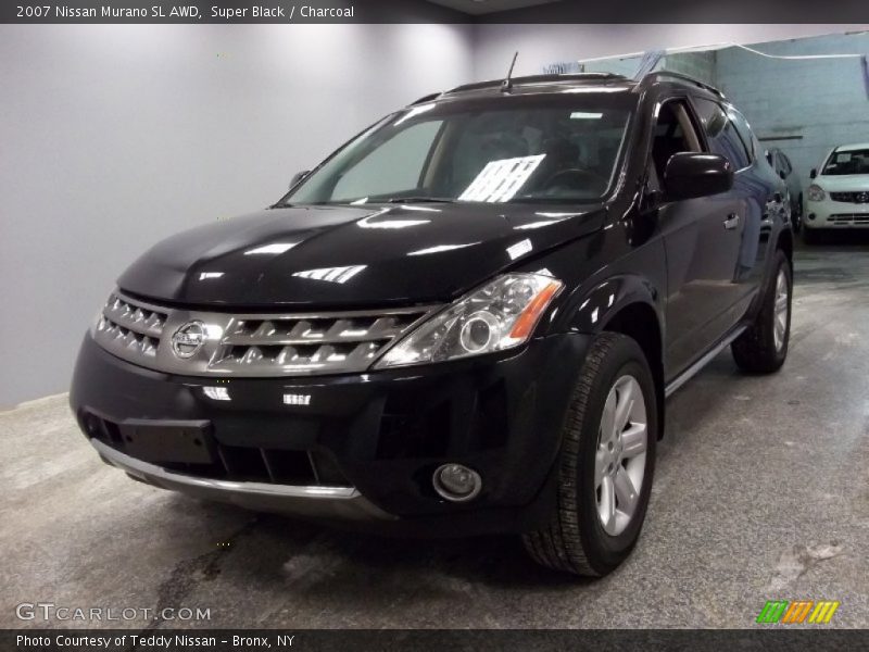 Super Black / Charcoal 2007 Nissan Murano SL AWD