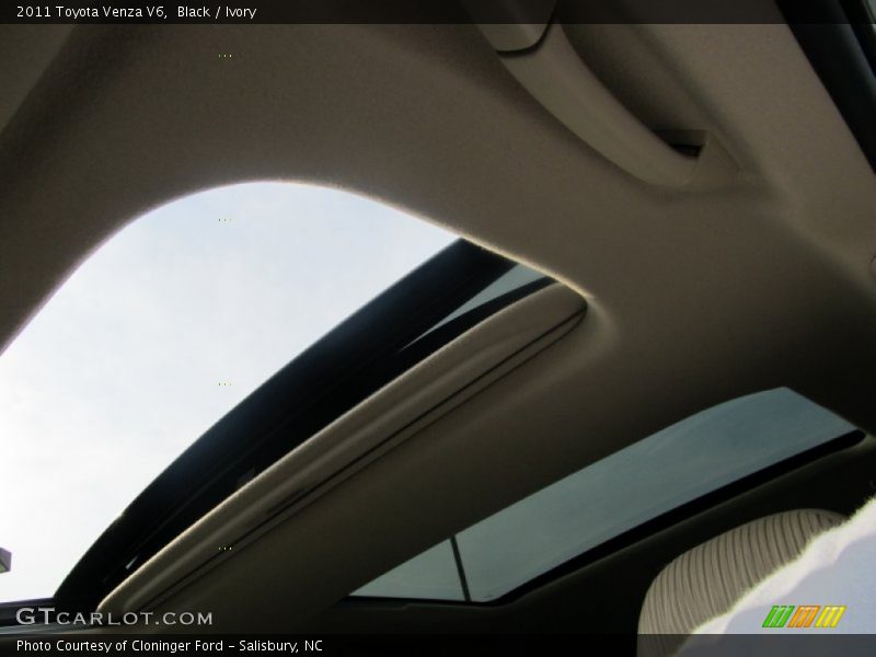 Black / Ivory 2011 Toyota Venza V6