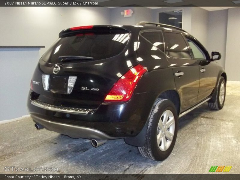 Super Black / Charcoal 2007 Nissan Murano SL AWD