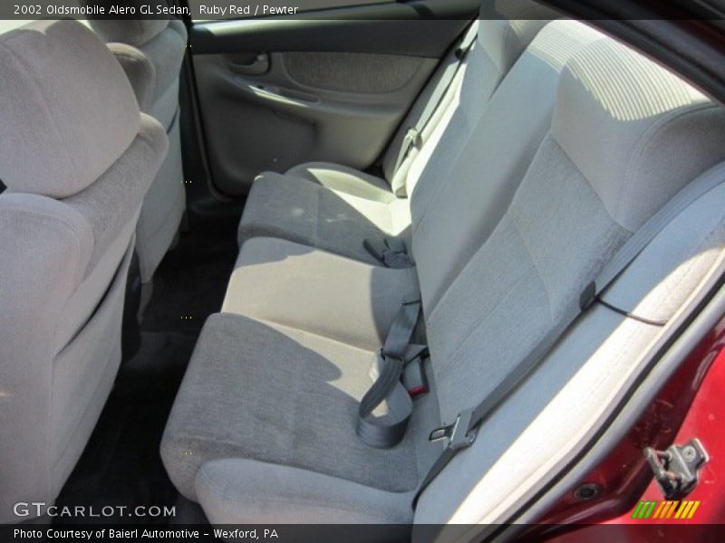 Ruby Red / Pewter 2002 Oldsmobile Alero GL Sedan