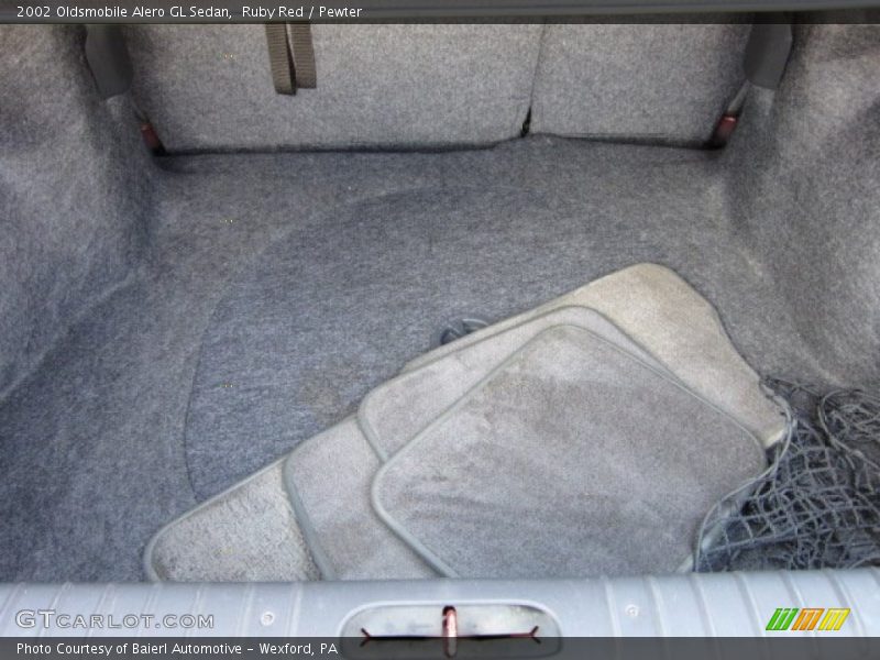 Ruby Red / Pewter 2002 Oldsmobile Alero GL Sedan