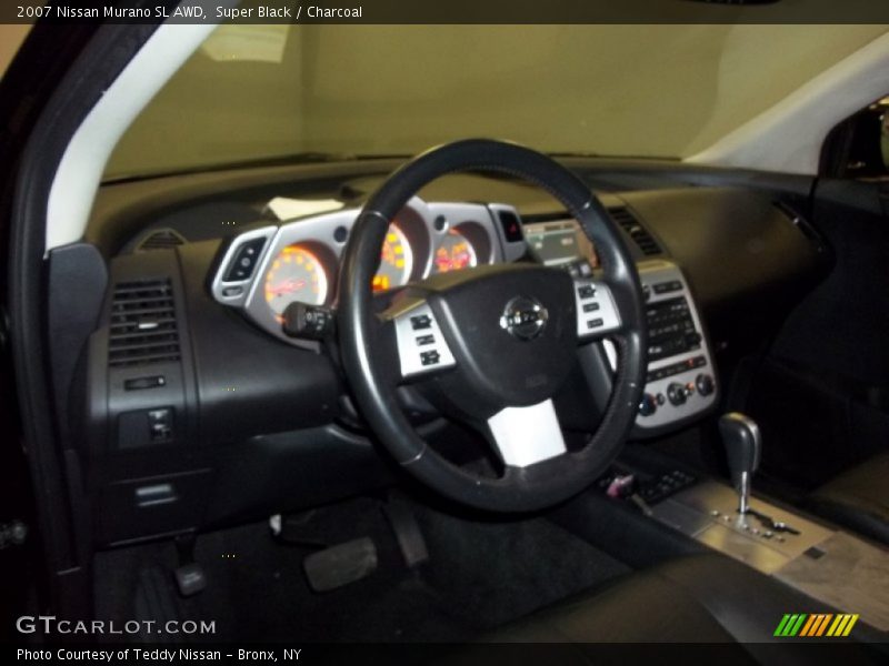 Super Black / Charcoal 2007 Nissan Murano SL AWD