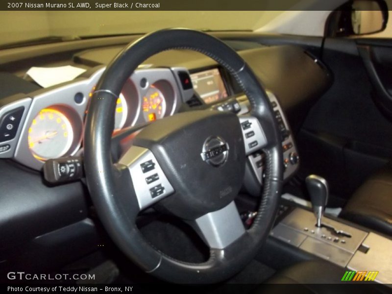 Super Black / Charcoal 2007 Nissan Murano SL AWD