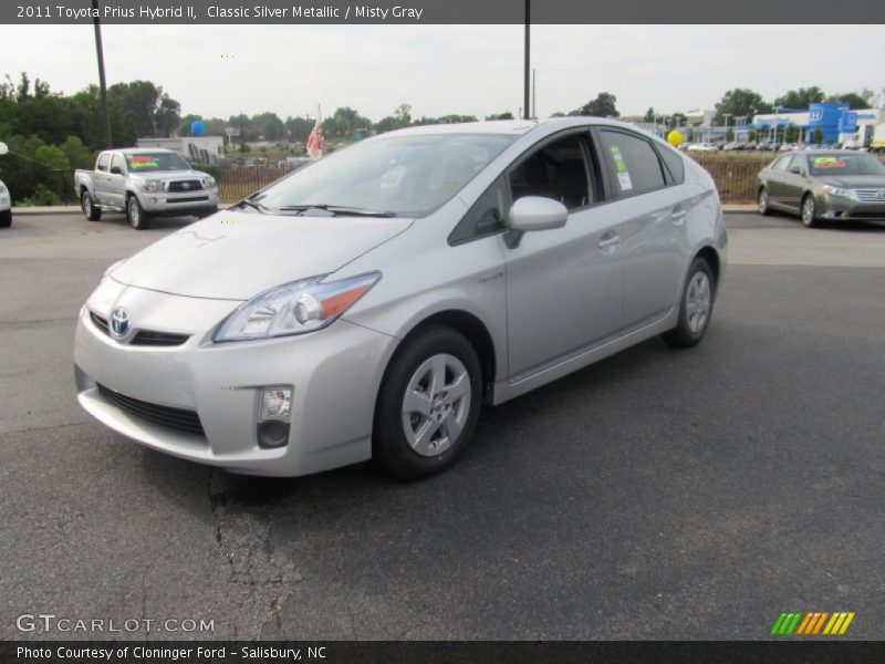 Classic Silver Metallic / Misty Gray 2011 Toyota Prius Hybrid II