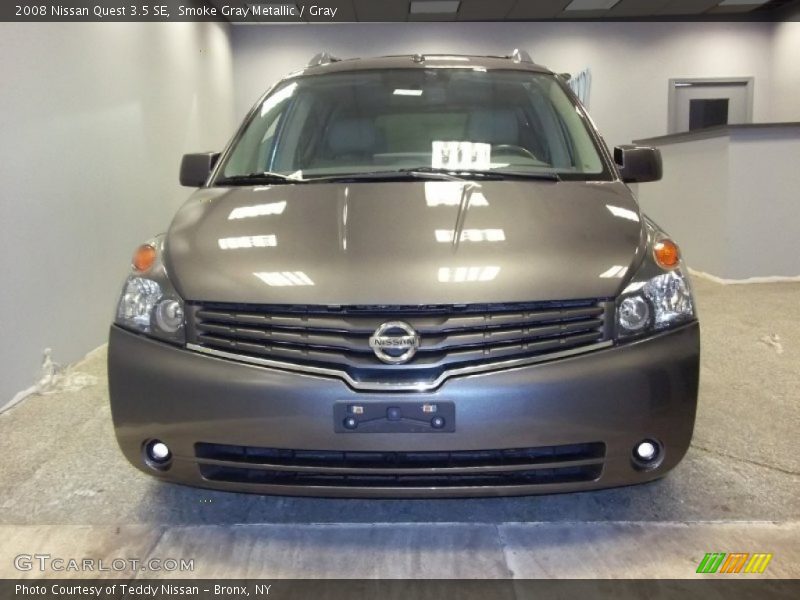 Smoke Gray Metallic / Gray 2008 Nissan Quest 3.5 SE