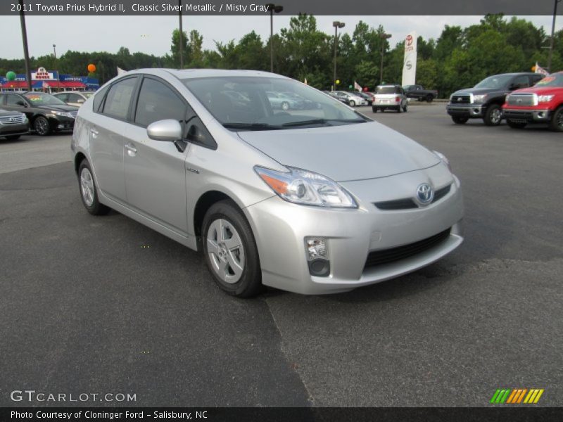 Classic Silver Metallic / Misty Gray 2011 Toyota Prius Hybrid II