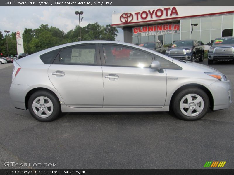 Classic Silver Metallic / Misty Gray 2011 Toyota Prius Hybrid II