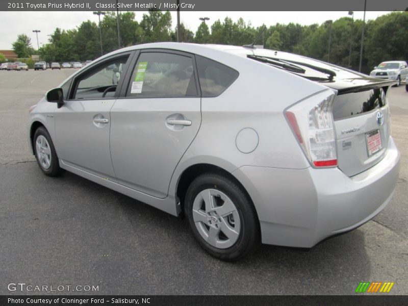 Classic Silver Metallic / Misty Gray 2011 Toyota Prius Hybrid II