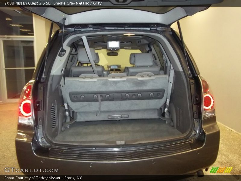 Smoke Gray Metallic / Gray 2008 Nissan Quest 3.5 SE