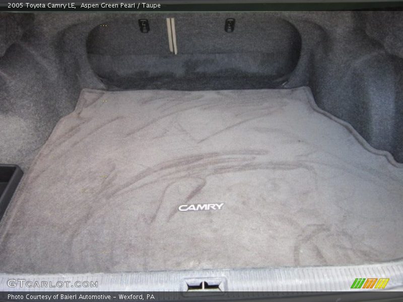 Aspen Green Pearl / Taupe 2005 Toyota Camry LE